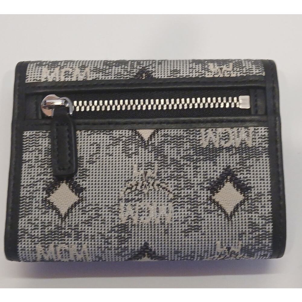 MCM - Black/White Women's Card/Cash Holder - NWOT - Picture 2 of 9